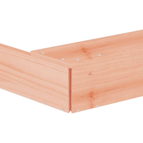 nyolcszög alakú tömör duglászfenyő homokozó ülésekkel