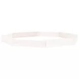 fehér nyolcszögű tömör fenyőfa homokozó ülésekkel