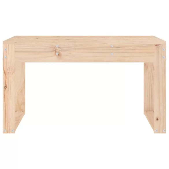 tömör fenyőfa kerti pad 80 x 38 x 45 cm