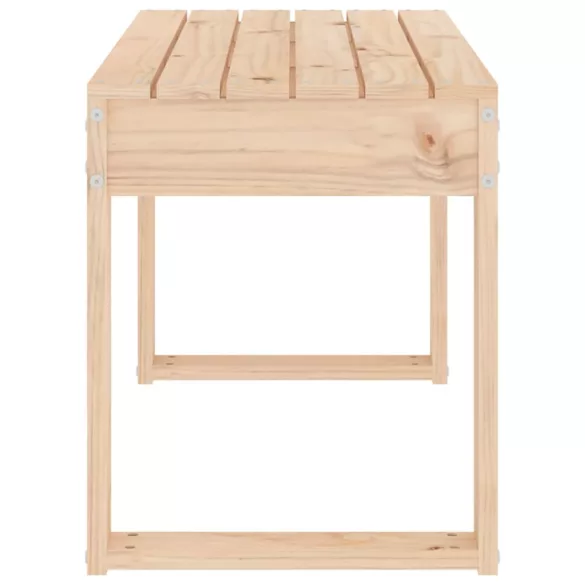 tömör fenyőfa kerti pad 80 x 38 x 45 cm
