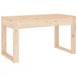 tömör fenyőfa kerti pad 80 x 38 x 45 cm