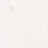 fehér tömör fenyőfa szemeteskuka tároló 84x90x128,5 cm