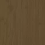 mézbarna tömör fenyőfa szemeteskuka tároló 84x90x128,5 cm