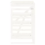 fehér tömör fenyőfa szemeteskuka tároló hosszabbító