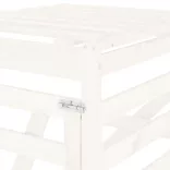 fehér tömör fenyőfa szemeteskuka tároló hosszabbító