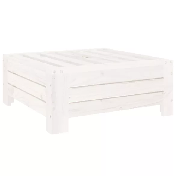 fehér tömör fenyőfa napernyőtalp-burkolat