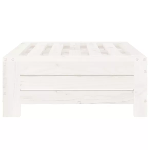 fehér tömör fenyőfa napernyőtalp-burkolat