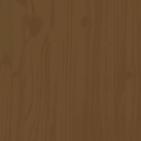 mézbarna tömör fenyőfa napernyőtalp-burkolat