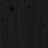 fekete tömör fenyőfa napernyőtalp-burkolat