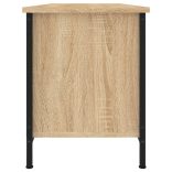 sonoma tölgyszínű szerelt fa TV-szekrény 102x35x45 cm