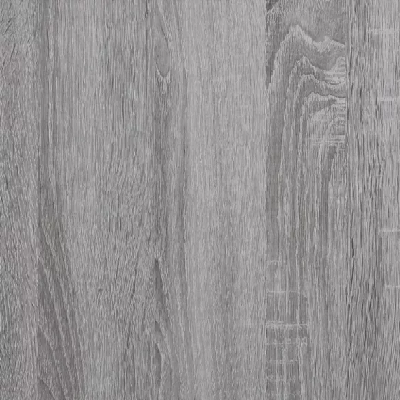 “Lyon” szürke sonoma színű szerelt fa függő üvegszekrény