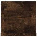 füstös sonoma színű szerelt fa fali CD-polc 100 x 18 x 18 cm