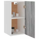 “Lyon” szürke sonoma színű szerelt fa függőszekrény