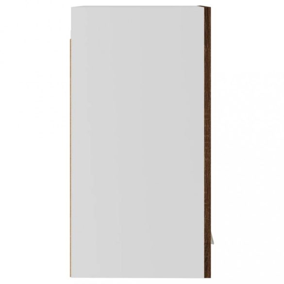 “Lyon” barna tölgyszínű szerelt fa függőszekrény