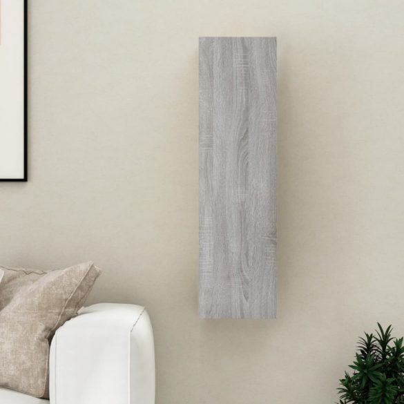 szürke sonoma színű fali TV-szekrény 30,5 x 30 x 110 cm