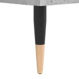 betonszürke szerelt fa éjjeliszekrény 40 x 35 x 47,5 cm