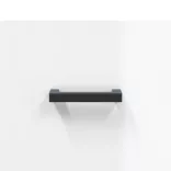 2 db magasfényű fehér szerelt fa éjjeliszekrény 40x35x47,5 cm