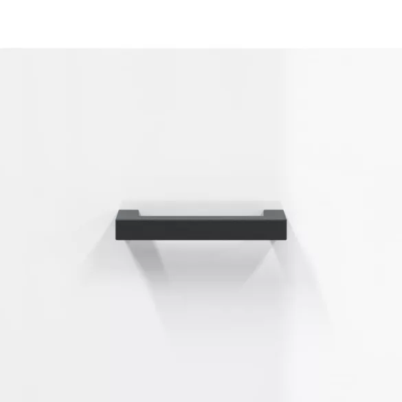 2 db magasfényű fehér szerelt fa éjjeliszekrény 40x35x47,5 cm