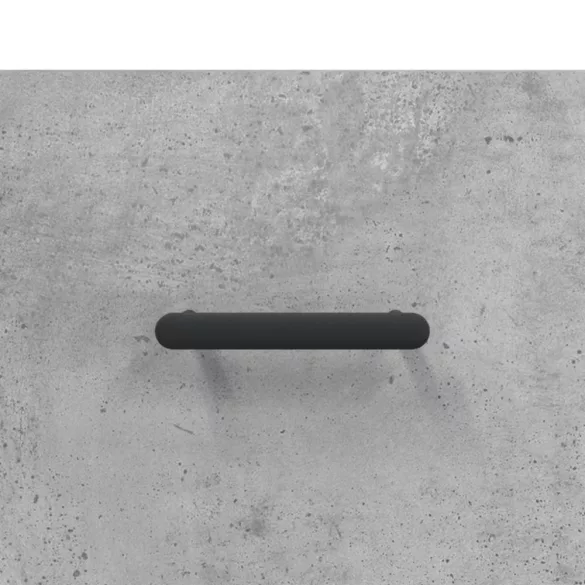 betonszürke szerelt fa éjjeliszekrény 40 x 35 x 47,5 cm