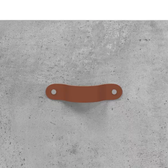 2 db betonszürke szerelt fa éjjeliszekrény 40 x 35 x 47,5 cm