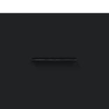 2 db fekete szerelt fa és vas éjjeliszekrény 40 x 35 x 47,5 cm