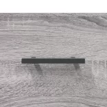 2 db szürke sonoma színű szerelt fa éjjeliszekrény 40x35x47,5cm