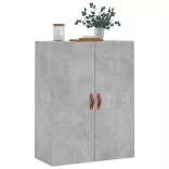 betonszürke fali szekrény 69,5x34x90 cm