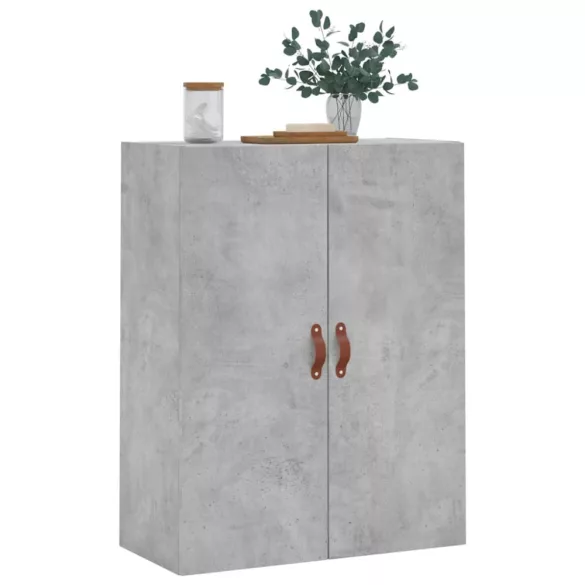 betonszürke fali szekrény 69,5x34x90 cm