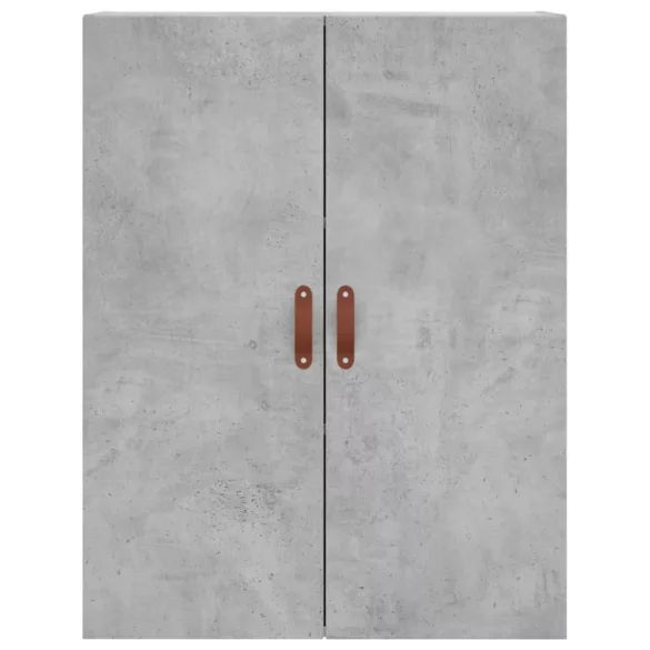 betonszürke fali szekrény 69,5x34x90 cm