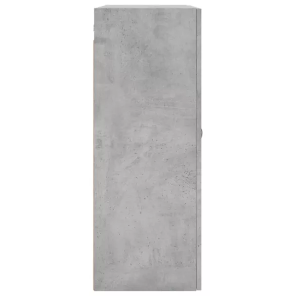 betonszürke fali szekrény 69,5x34x90 cm