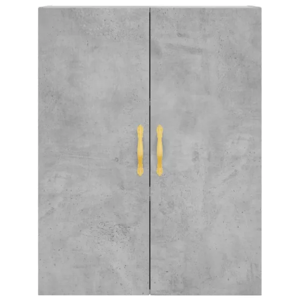 betonszürke fali szekrény 69,5x34x90 cm