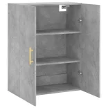 betonszürke fali szekrény 69,5x34x90 cm