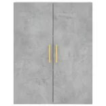 betonszürke fali szekrény 69,5x34x90 cm