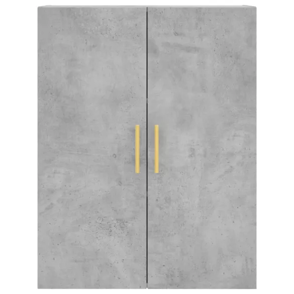 betonszürke fali szekrény 69,5x34x90 cm