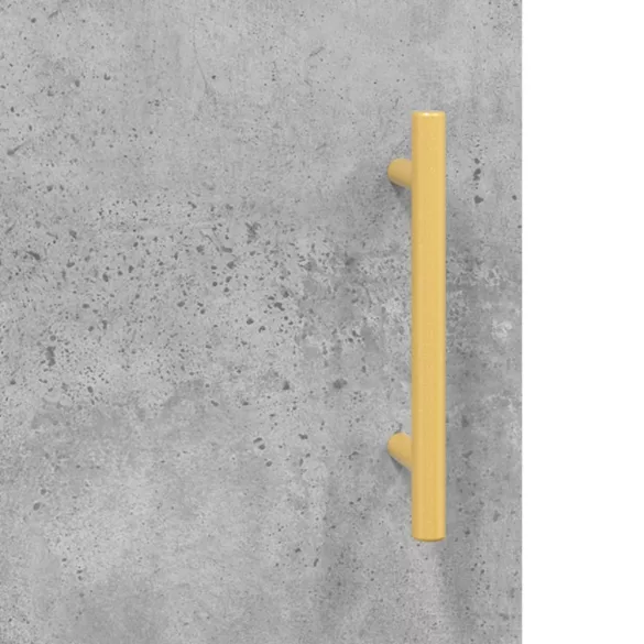 betonszürke fali szekrény 69,5x34x90 cm