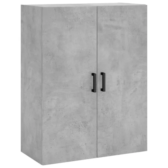 betonszürke fali szekrény 69,5x34x90 cm