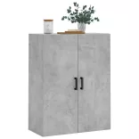 betonszürke fali szekrény 69,5x34x90 cm