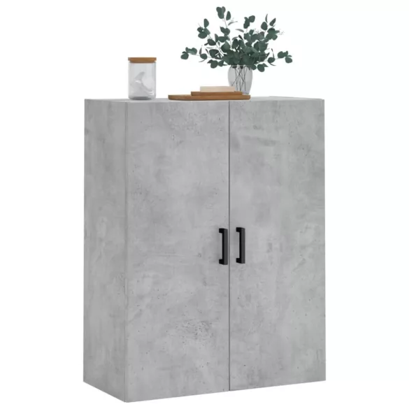betonszürke fali szekrény 69,5x34x90 cm