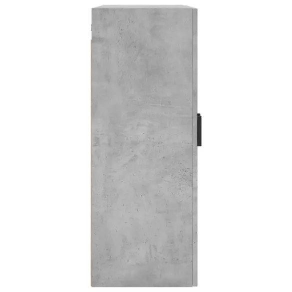 betonszürke fali szekrény 69,5x34x90 cm