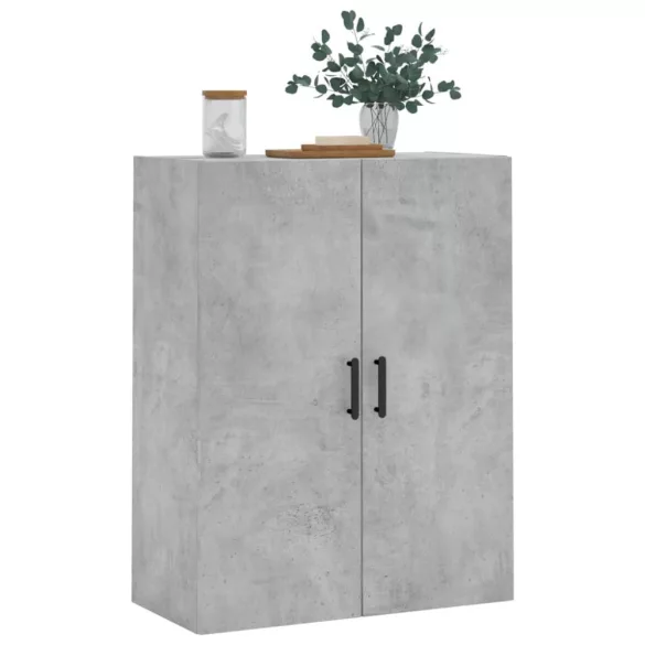 betonszürke fali szekrény 69,5x34x90 cm