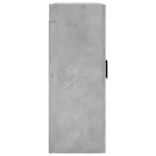 betonszürke fali szekrény 69,5x34x90 cm
