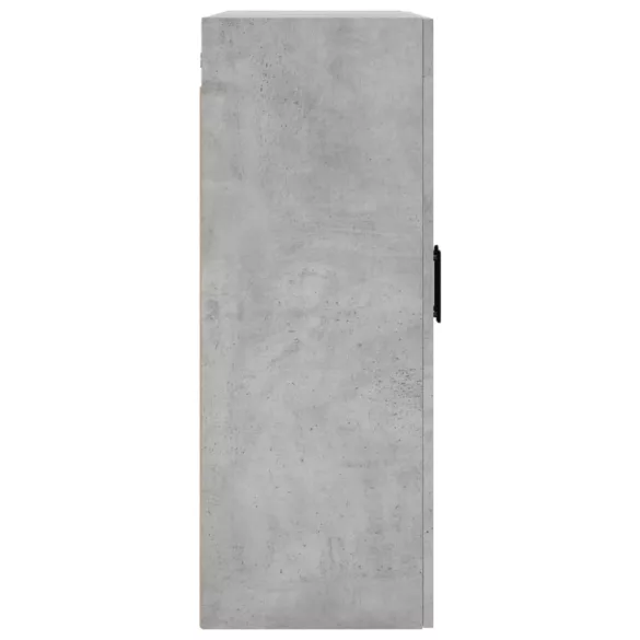 betonszürke fali szekrény 69,5x34x90 cm