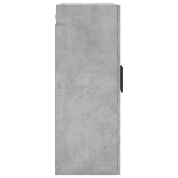 betonszürke fali szekrény 69,5x34x90 cm
