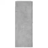 betonszürke fali szekrény 69,5x34x90 cm