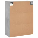 betonszürke fali szekrény 69,5x34x90 cm