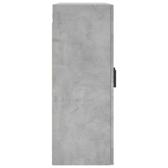 betonszürke fali szekrény 69,5x34x90 cm