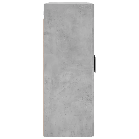 betonszürke fali szekrény 69,5x34x90 cm