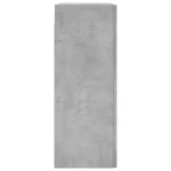betonszürke fali szekrény 69,5x34x90 cm