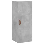 betonszürke fali szekrény 34,5 x 34 x 90 cm