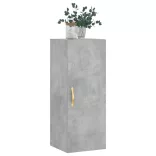 betonszürke fali szekrény 34,5 x 34 x 90 cm